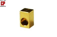 画像1: [Creatifinity Parts] ブラス製 旧仕様 インサートブロック 1個 フロイドローズ等のFRT用アップグレードパーツ (1)