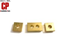 画像3: [Creatifinity Parts] ブラス製 ７弦用 ナットクランピングブロック ナットキャップ フロイドローズ等のFRT用アップグレードパーツ (3)