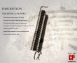 画像7: [Creatifinity Parts] 3本売り ベルサウンドスプリング トレモロ オリジナルバネ タイト＆エッジ エクストリームハード(硬いタイプ) ナチュラルカラー (7)