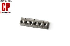 画像2: [Creatifinity Parts] ステンレス製 旧仕様 インサートブロック 6個セット フロイドローズ等のFRT用アップグレードパーツ (2)