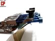 画像5: [Creatifinity Parts] チタン製 ショートタイプ 約40mm ストリングロックスクリュー 6本セット メタリックブルー フロイドローズ等のFRT用アップグレードパーツ 落とし込み(リセス)に収まる (5)