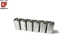 画像2: [Creatifinity Parts] チタン製 新仕様 旧仕様にも対応 インサートブロック 6個セット フロイドローズ等のFRT用アップグレードパーツ (2)