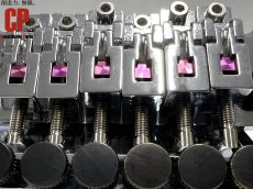 画像6: [Creatifinity Parts] チタン製 新仕様 旧仕様にも対応 インサートブロック 6個セット メタリックピンク フロイドローズ等のFRT用アップグレードパーツ (6)
