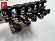 画像6: [Creatifinity Parts] チタン製 ストリングロックスクリュー 6本セット メタリックブラック フロイドローズ等のFRT用アップグレードパーツ (6)