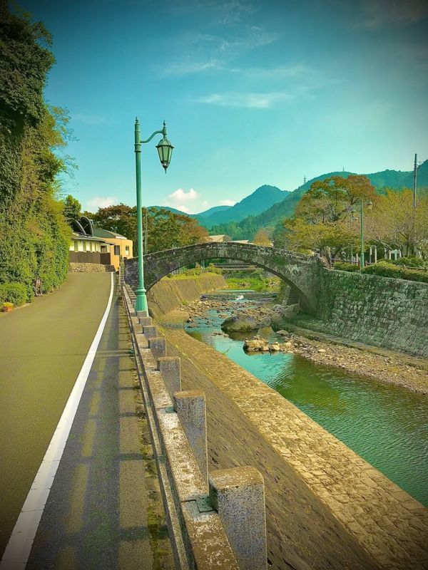 熊本県のつなぎ温泉。